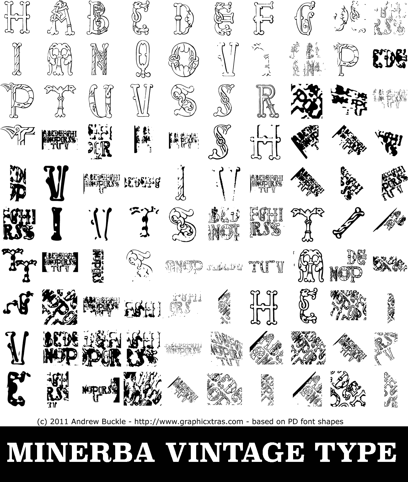 Vintage Type Fonts
