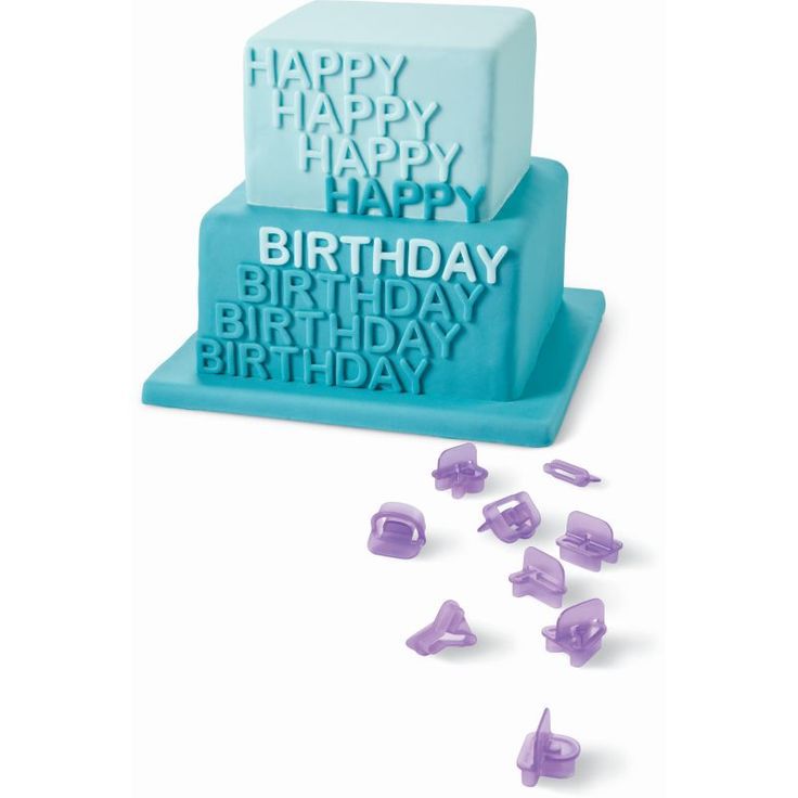 Wilton Fondant Letter Cutters