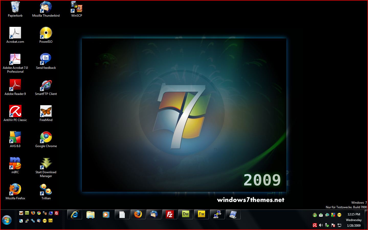 Windows 7 Desktop Themes