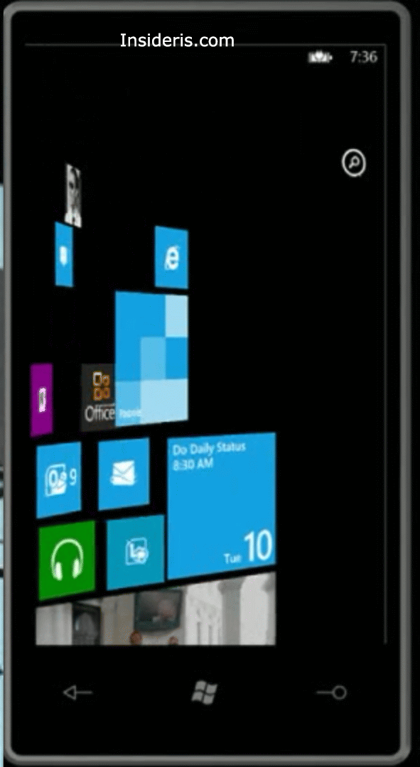 Windows Phone 8 Arrow Icon
