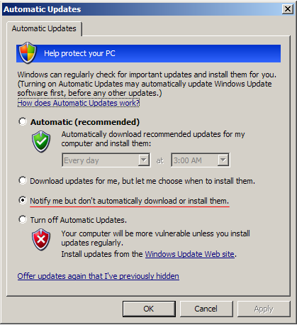 Windows XP Updates Windows XP Updates