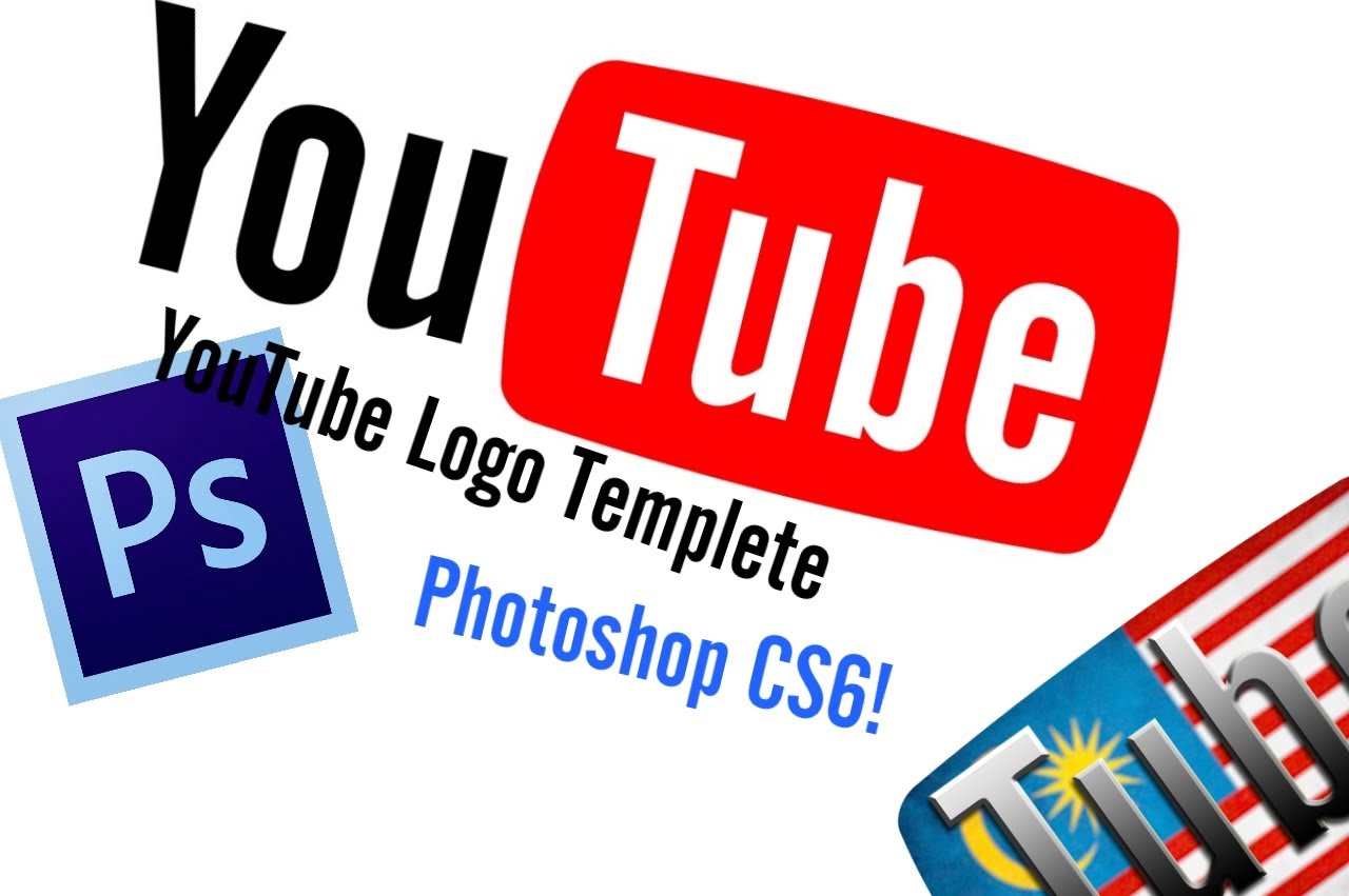 YouTube Logo Photoshop Template