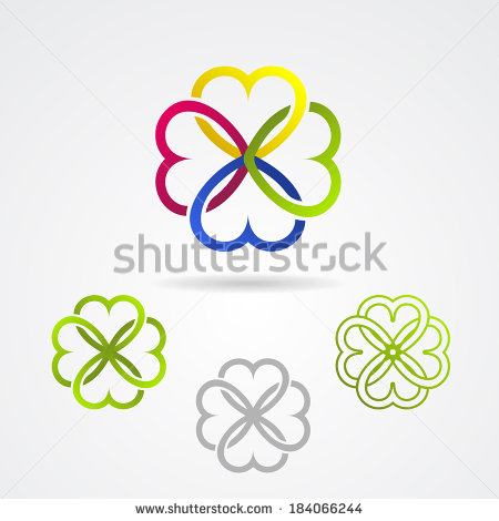 3 Leaf Clover Vector