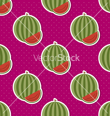 Abstract Watermelon Pattern