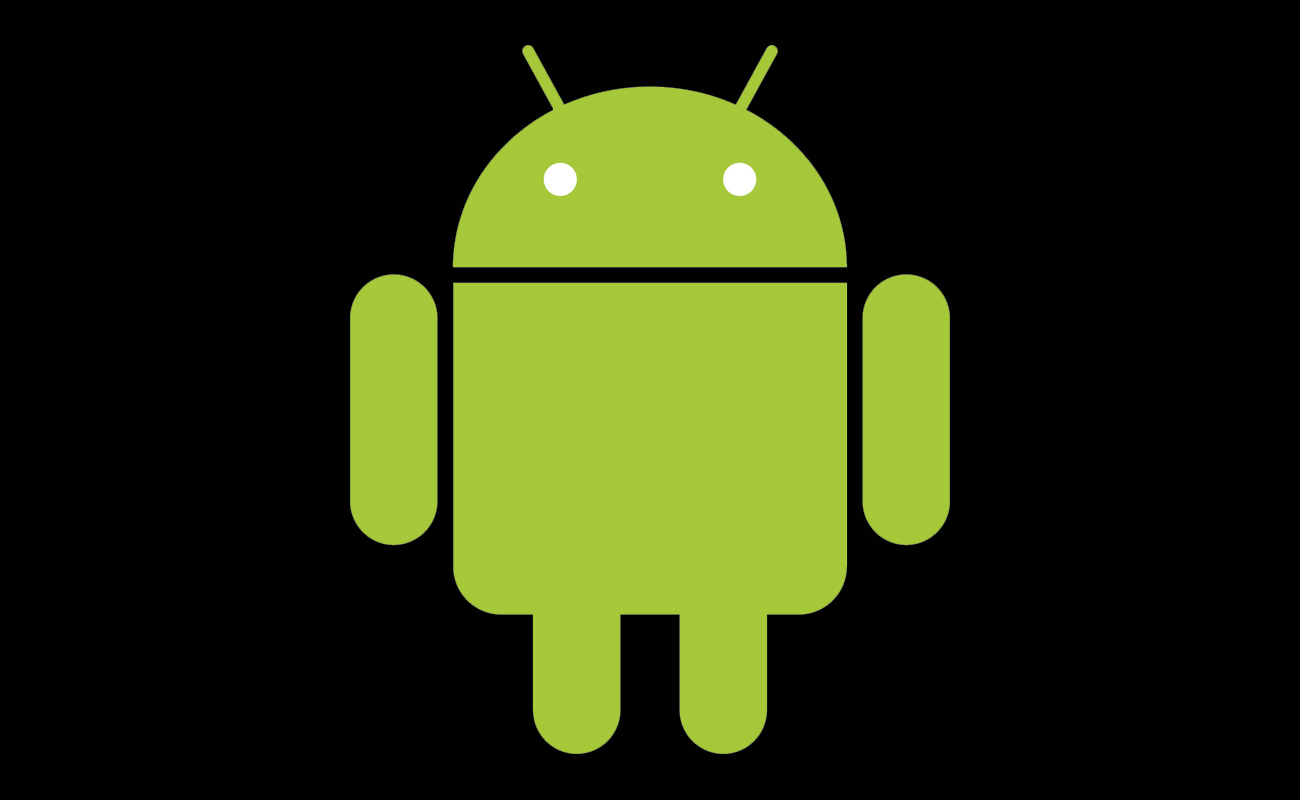 Android Logo Black Background