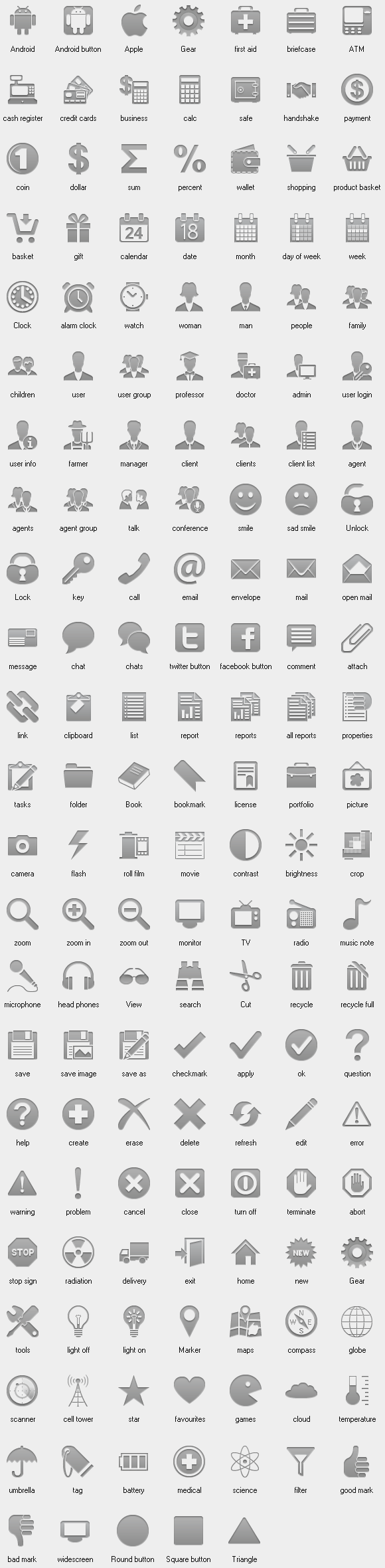 Android Menu Icon