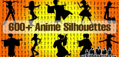 Anime Girl Silhouette