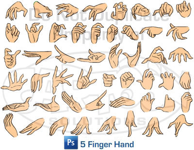 Anime Hand Positions