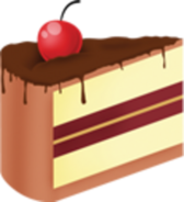 Birthday Cake Slice Icon