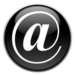 Black and White Web Icon for Website
