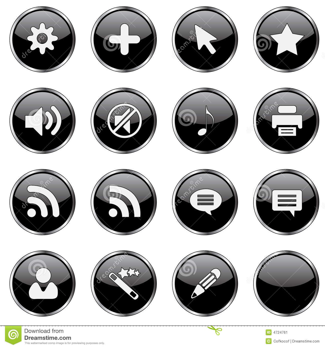 Black Web Icon