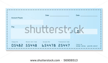 Blank Bank Check Template