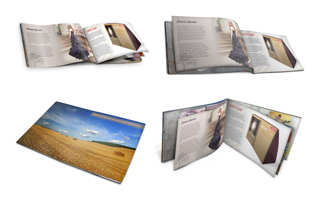 Book Cover Free Psd Mockups for Portfolio