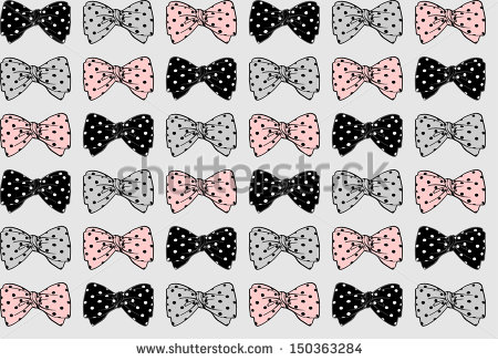 Bows and Cute Pattern Backgrounds