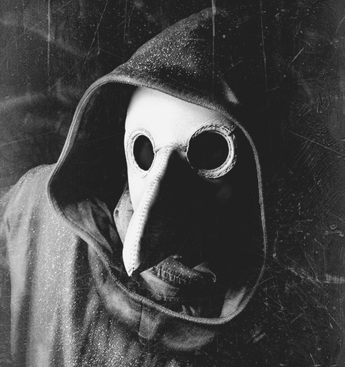 Bubonic Plague Doctor Mask Creepy