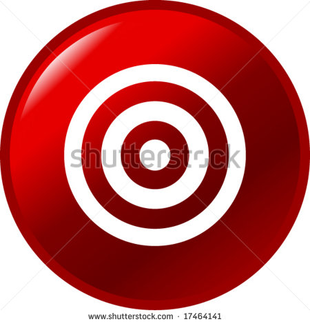 Bullseye Target with Bullet Holes