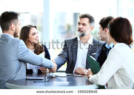 Business Person Shaking Hands