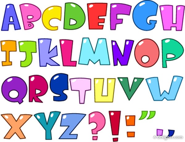 Cartoon Letters