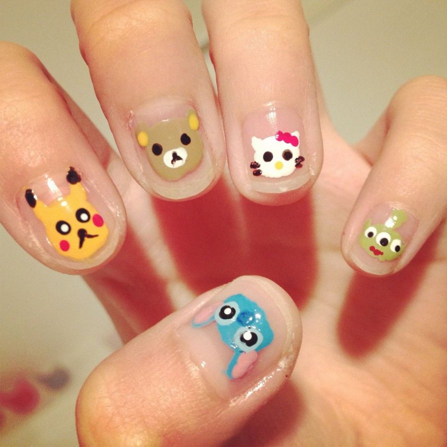 Cartoon Nails