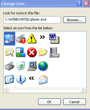 Change Desktop Icons