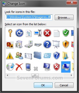 Change Icon Windows 7