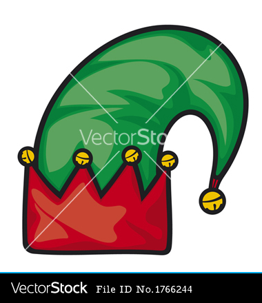 Christmas Elf Hat Vector