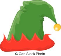 Christmas Elf Hat Vector