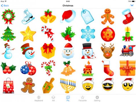 Christmas Emoji Facebook