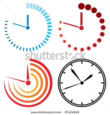 Clock Icon Vector