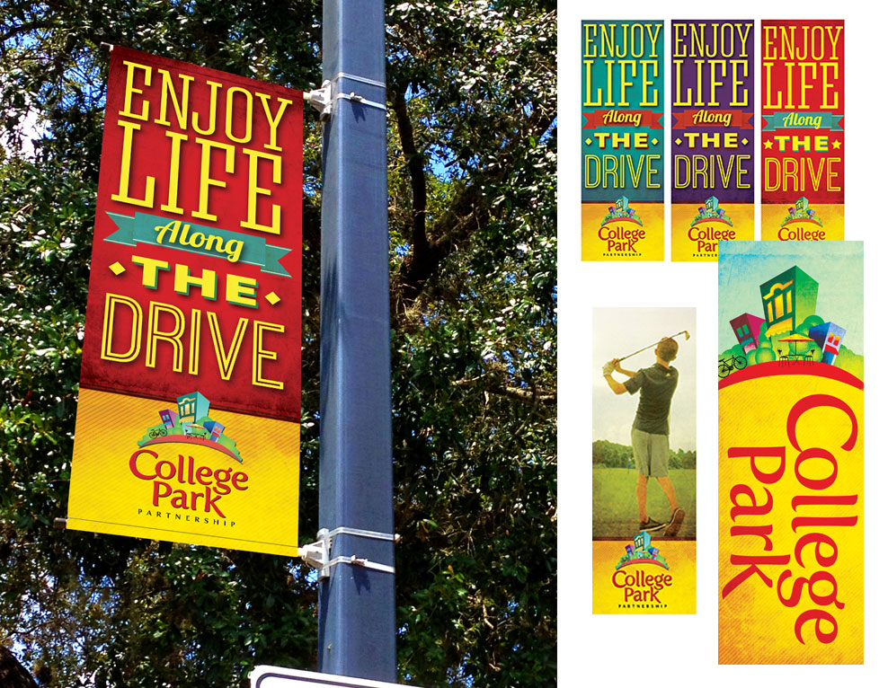 College Street Banner Designs