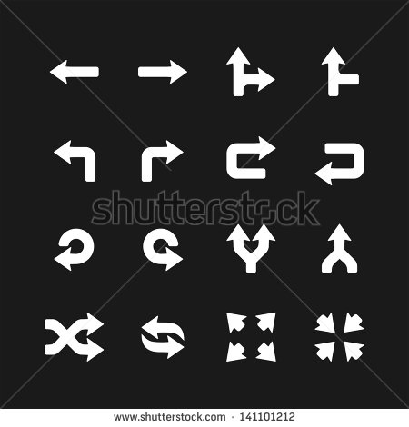 Computer Navigation Icons Computer Navigation Icons