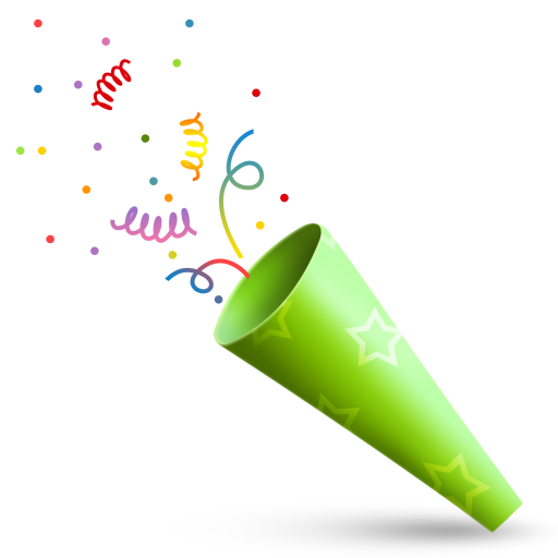 Confetti Happy New Year Icons Confetti Happy New Year Icons