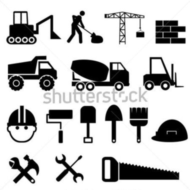 Construction Materials Icon Construction Materials Icon