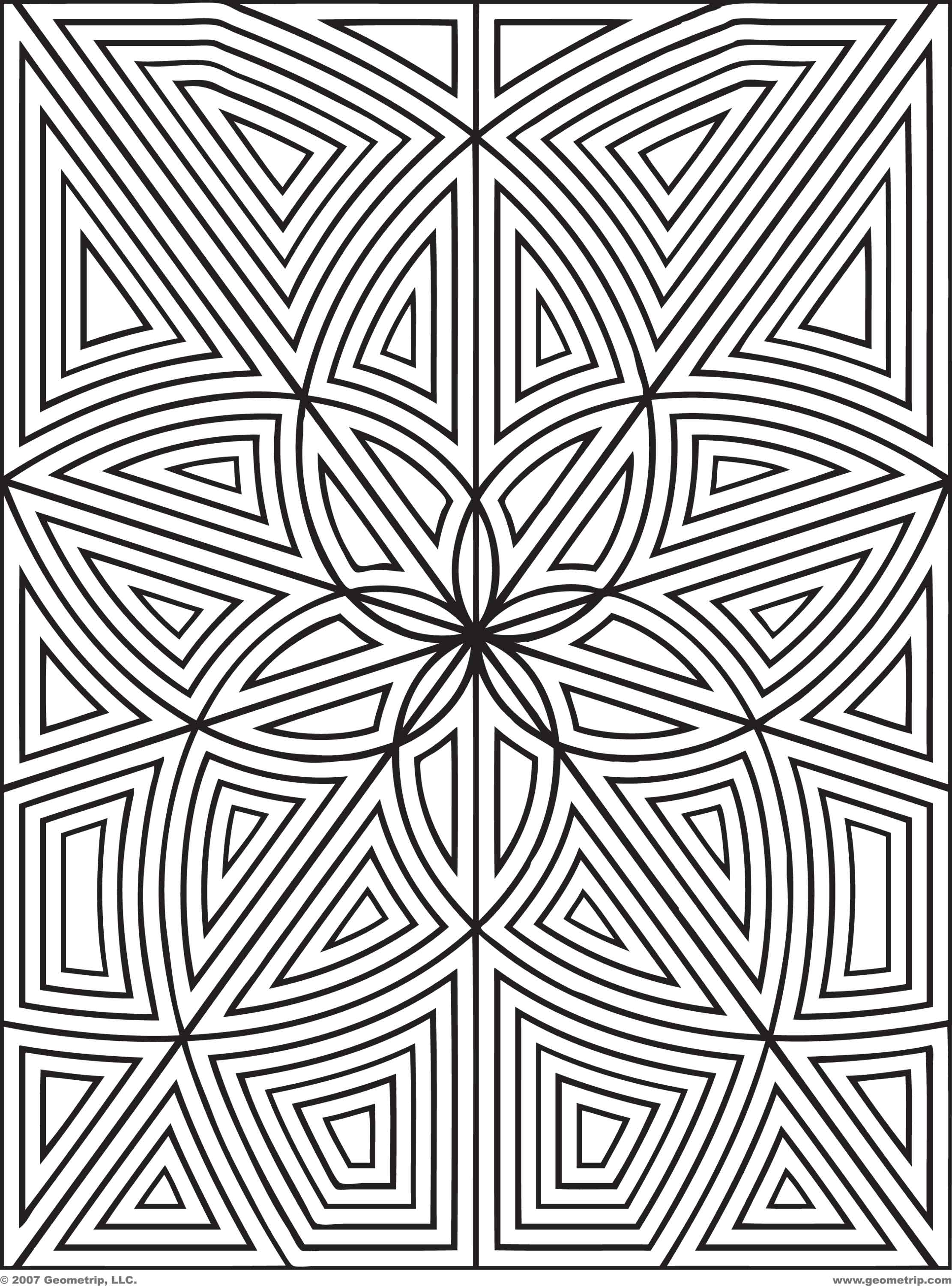 Cool Designs to Color Coloring Pages