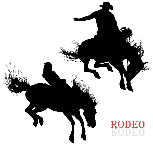 Cowboy Riding Horse Clip Art Cowboy Riding Horse Clip Art