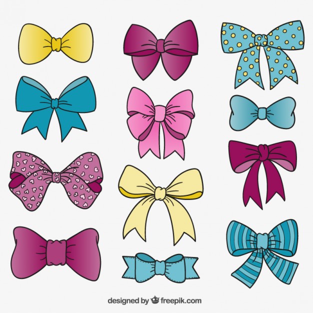 Cute Bow Tie Vector