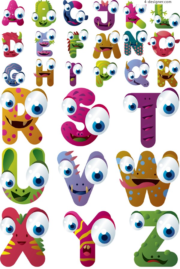 Cute Cartoon Character Vector