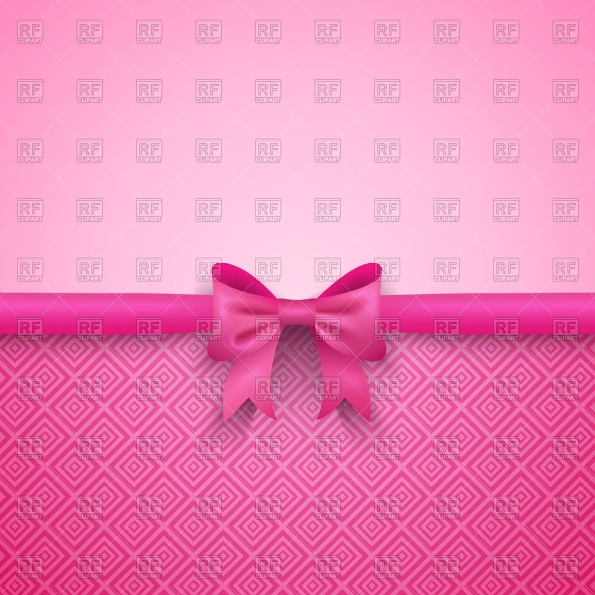 Cute Wallpaper with Pink Bow