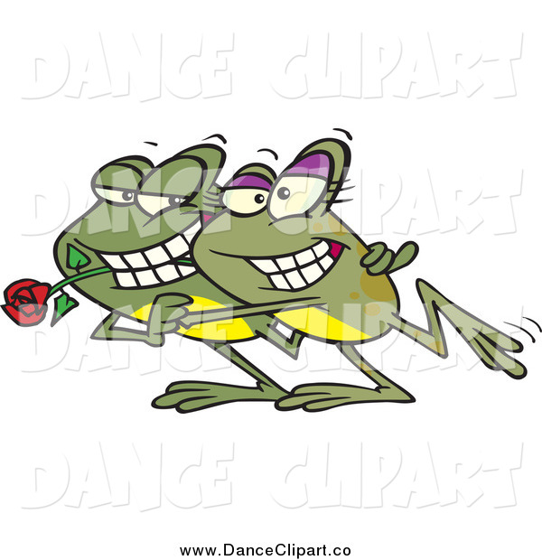 Dancing Frog Clip Art