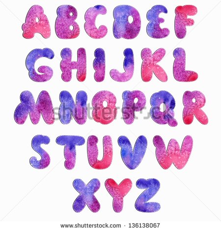 Decorative Letter Fonts Alphabet