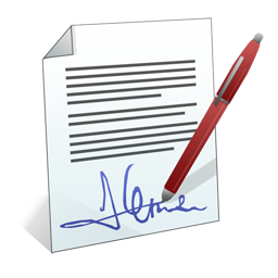 Document Signature Icons