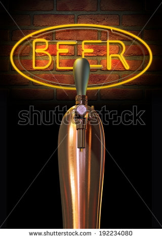 Draft Beer On Tap Signs