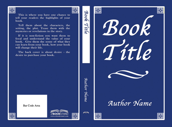 Example Book Cover Template