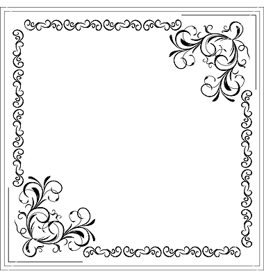 Filigree Border Clip Art