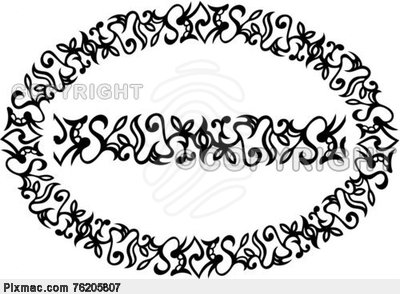 Filigree Border Vector Free