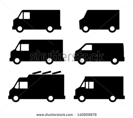 Food Truck Icon Vector