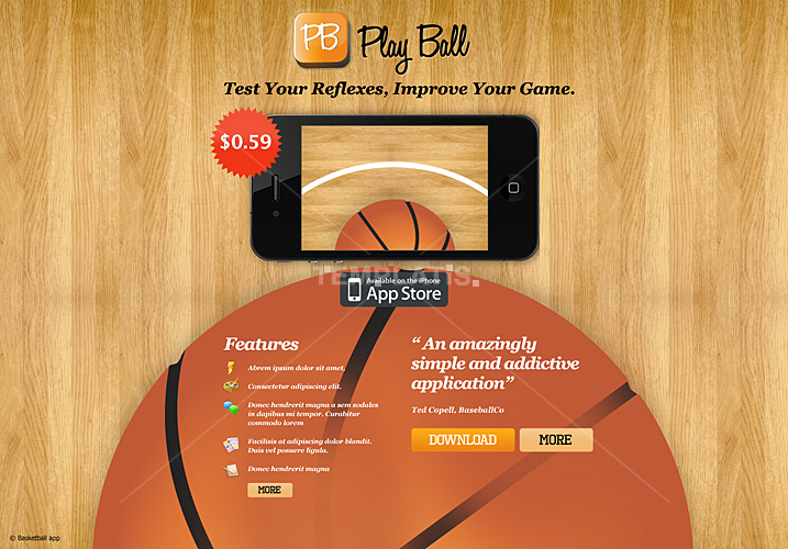 Free Basketball Photoshop Templates