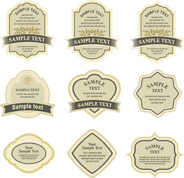 Free Bottle Label Design Templates