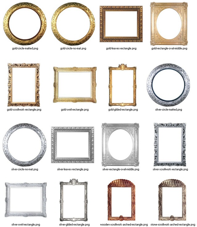 Free Digital Scrapbooking Frames