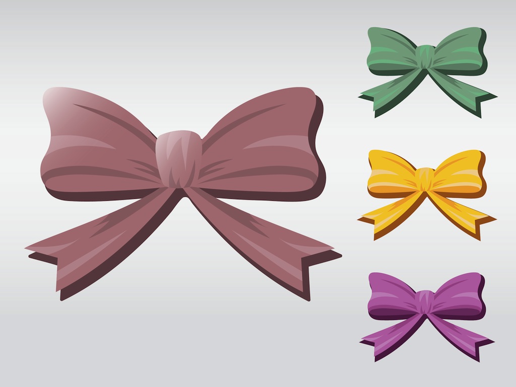 Free Hair Bow Vector